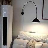 ✔ 4 opciones: lámpara de pared de brazo largo industrial retro tiene 4 especificaciones: pequeña con interruptor / pequeña con cable e interruptor / grande con interruptor / grande con cable e interruptor, puede elegir a voluntad