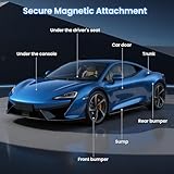 GPS Tracker for Vehicles Work with Built-in APP (Compatible with iOS and Android),Mini Car Air Tracker Tag With Magnet Global Coverage,Hidden Car Locator Device,No Monthly Fee or Subscription - Image 6