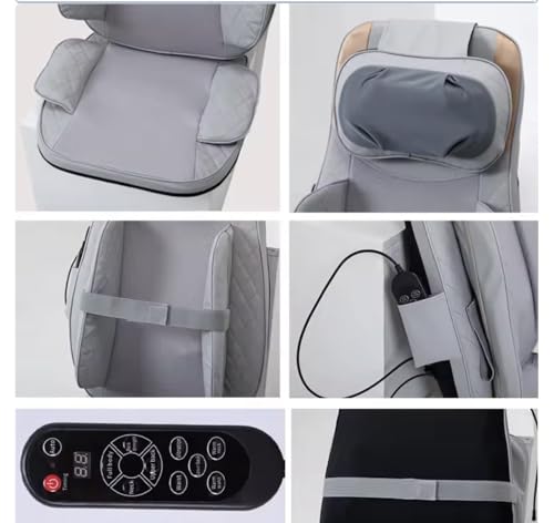 Image of BLYNK Shiatsu Back Massager for Full Body Pain Relief with Heat | 2D /3D Kneading Massage Chair Pad for Neck, Shoulder, Back, Waist, Hips, Legs & Foot | Electric Multipurpose Massage Cushion