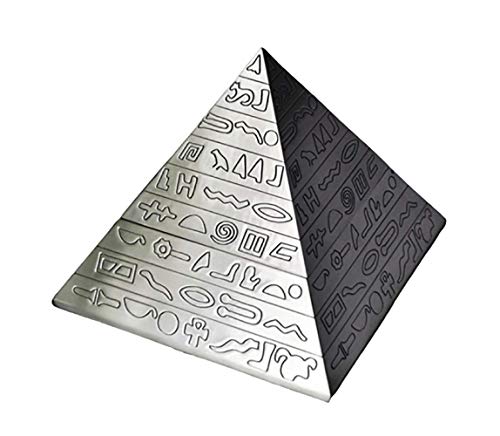 Grand cendrier avec couvercle pyramide de prestige, mode pour homme