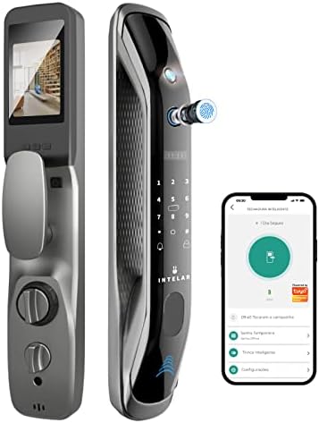 GMRGB Fechadura Digital Biométrica com Impressão Digital, Control...