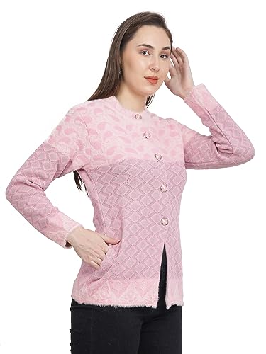 Image of Chatanya Womens Full Sleeve Winter wear Cardigan Sweater