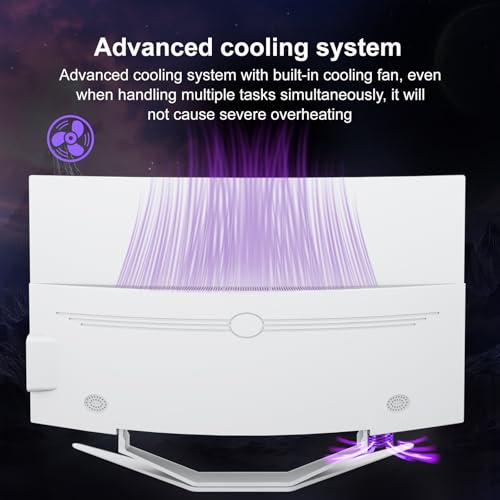 Image of All in One Desktop Computer 27 Inch Curved Display for Students & Office