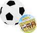 Westminster Ruffin' It Plush Sports Ball Dog Toy, Soccer, 1-Pack