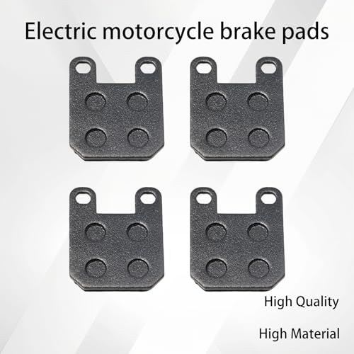 YananAC 4 Stücke 45x35mm Vorne Hinten Bremsbeläge Motorrad-Bremsbeläge für Speedfight 1 2 Jetforce C-Tech Elyseo 50 Elektromotorrad Bremsklötze 25mm Lochdurchmesser
