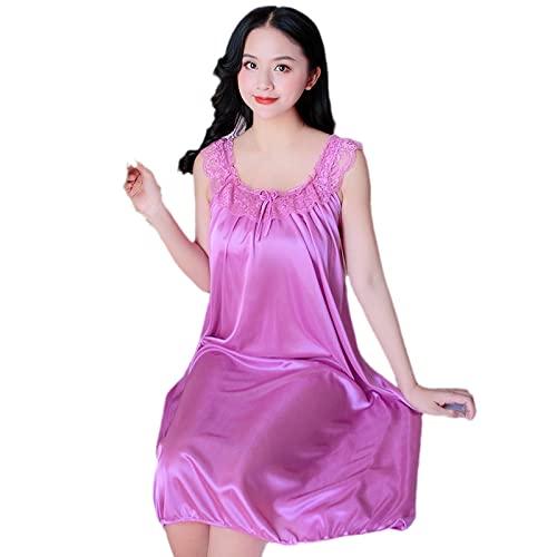 Nuits d'été sans chaleur : chemise lâche satin soie grande taille