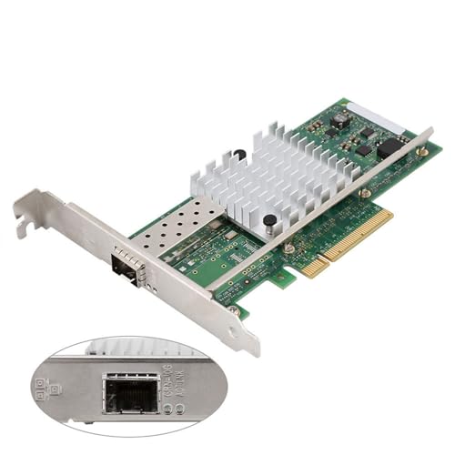 Tarjeta de Red For X520-DA1 82599EN PCI-E 10G SFP Fiber Ethernet Single-Port SFP Fiber miniatura 6