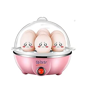 Wtrtr Egg Cooker,Multifunctional Egg Boiler Electric, Egg Steamer Maker, Egg Cooker Rapid with Auto Shut Off Feature…