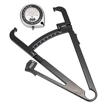 Capa do livro EXCEART 2Pcs Corpo Fita Métrica BMI Body Fat Caliper para Medir Com Precisão a Dobra de de Fitness E Perda de Peso-