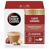 NESCAFÉ DOLCE GUSTO Caffè Ginseng, 6 Confezioni da 16 Capsule (96 Capsule Compatibili Nescafé Dolce Gusto)