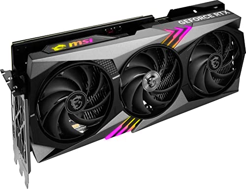 Image of MSI Gaming Geforce RTX 4070 Ti 12Gb Gdrr6X 192-Bit Hdmi /Dp Nvlink Tri-Frozr 3 Ada Lovelace Architecture Graphics Card (RTX 4070 Ti Gaming X Trio 12G),pci e x16,gddr6x