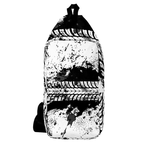 Mochila bandolera Dirt Offroad multicolor con medidas de 16x36.5cm para deporte