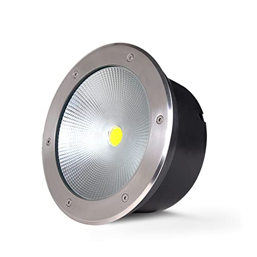 Wenlai-Spot Rond Encastrable Au Sol Extérieure Embarqué COB Paysage Lumières IP66 Étanche Encastré Lumière Souterraine Ronde pour Jardin Chemin Villas Illumination...