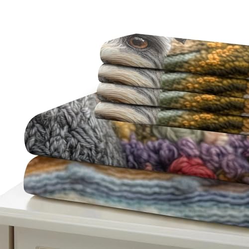 Housse de couette Jésus en microfibre infroissable 228x228 cm avec zip caché - 6
