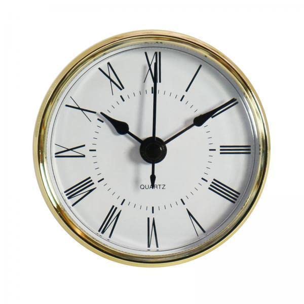 2x70mm Insert Clock Movement Quartz Battery Fit Up Bedroom Roman Numerals-image-46