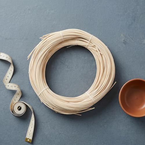 Ratán natural de 40 metros beige y resistente al clima para restauración 6