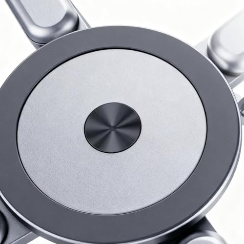 Support Magnétique en Aluminium pour Ordinateur Portable et Tablette PC