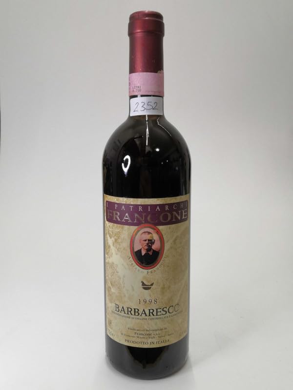 Vintage Bottle - Francone Barbaresco DOCG 'I Patriarchi' 1998 0,75 lt. - COD. 2352
