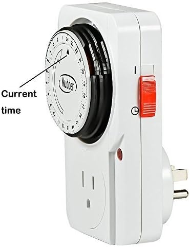 Mudder TU-22A timer side view with Normal and Timing switch