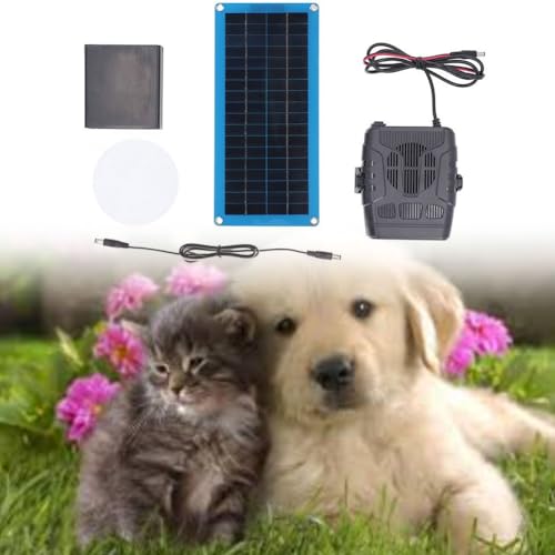 Solarheizung für Gewächshaus, Tragbarer Auto-Solarpanel-Heizer für den Winter, Solarheizungen für Hühner, Kleine Gewächshausheizungen (A)