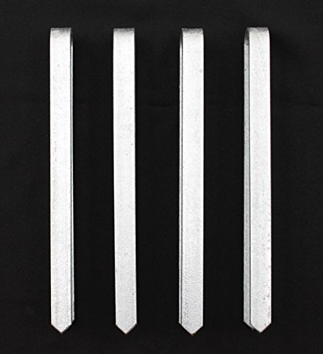 DanDiBo - 4 picchetti zincati per ancoraggio al