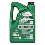 Castrol GTX High Mileage 10W-40 Synthetic Blend Motor Oil, 5 Quarts - Image 3