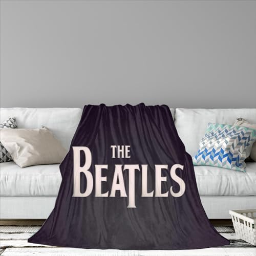 AMNOOL The Beatles Couvertures en flanelle d’automne et d’hiver, couverture en microfibre polaire ultra douce, couverture confortable et chaude avec impression 3D pour enfants et adultes 100 x 130 cm - Les Beatles, Paul McCartney, John Lennon, RIngo Starr, George Harrison AMNOOL The Beatles Couvertures en flanelle d'automne et d'hiver, couverture en microfibre polaire ultra douce, couverture confortable et chaude avec impression 3D pour enfants et adultes 100 x 130 cm – Image 5