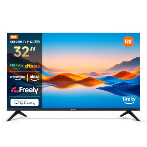 XIAOMI TV 32 2026, HD Smart TV Fire OS14 Alexa Voice Control L32MB-FAVEU