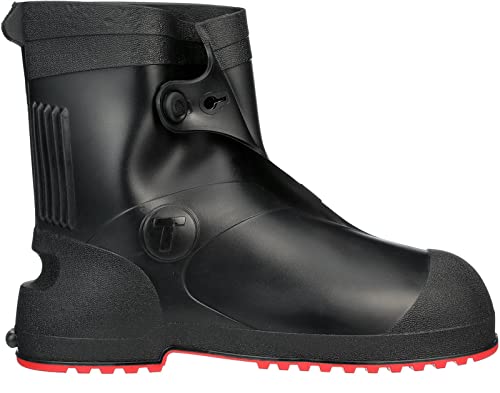 Tingley 45821.LG Workbrutes G2 10-Inch Overshoe Work Boot, LG, Black/Red