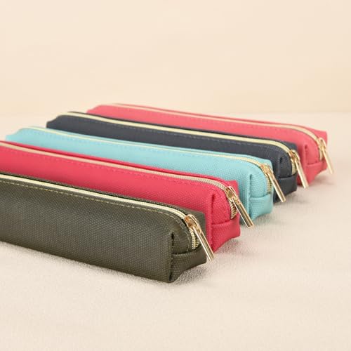 Image of Small Pencil Case - Green Classic Pen Bag