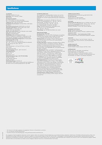 Kyocera Ecosys PA3500x Laserdrucker Schwarz Weiss, Laser Drucker mit Duplex, Drucker klein 35 Seiten pro Minute. Laserdrucker Inkl. Mobile Print Funktion