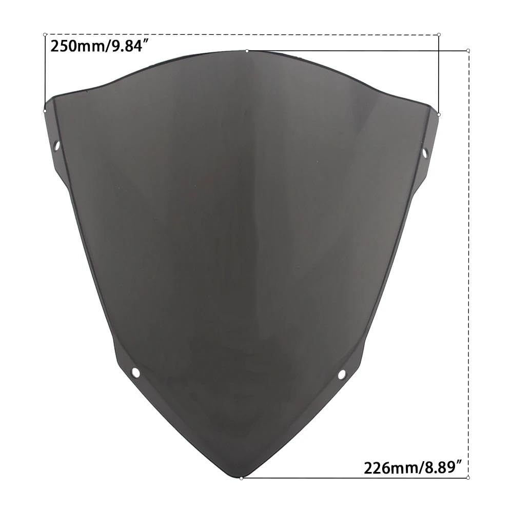 Deflettore Antivento Moto per Y&amaha per MT09 per MT-09 per MT 09 2014 2015 2016 Deflettori Antivento Parabrezza Sportivi Parabrezza Moto