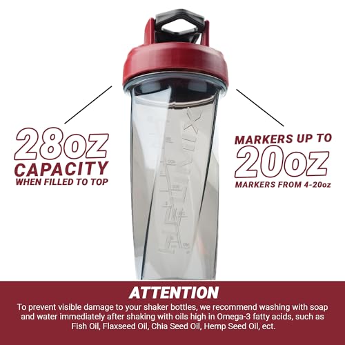 image for HELIMIX 2.0 Vortex Blender Shaker Bottle Holds upto 28oz | No Blending