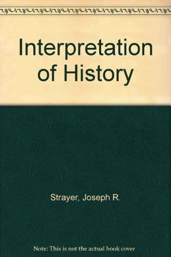Interpretation of History 0844614270 Book Cover