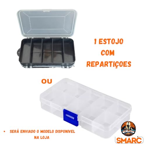Kit de Pesca Completo com 3 Varas, 3 Molinetes, Linhas, Maleta e Estojo com Acessórios