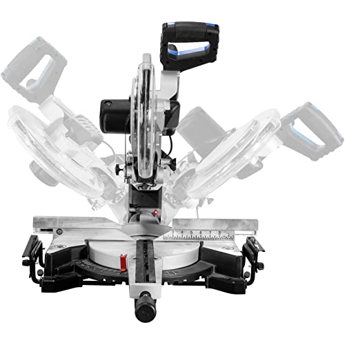 GÜDE Radial Kappsäge GRK 3034.1 BSL (Gehrungssäge mit 305 mm Sägeblatt, 2000 Watt Leistung) Grau 55259 – Bild 3