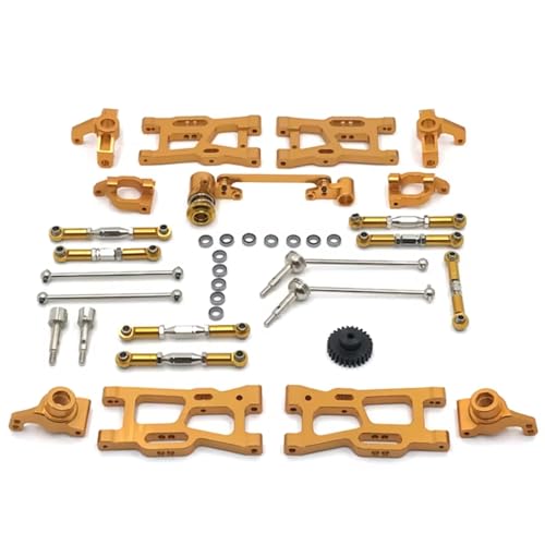 Kit pièces RC Wltoys 124017 144010 biellettes et bras oscillants en aluminium haute résistance