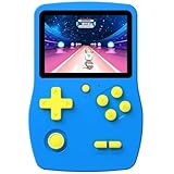 CULAGEiMI 32 Bit Handheld Games for Kids,3.0'' IPS Screen and Built in 139 Video Games,Rechargeable Portable Electronic Gaming System Toys for Ages 4-14,Boys Girls Xmas Birthday Gift (Blue)