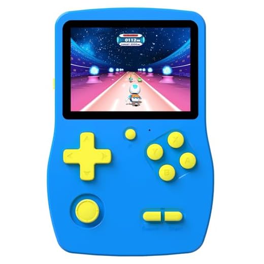 CULAGEiMi 32 Bit Handheld Games for Kids,3.0'' IPS HD Screen and Built in 139 Video Games,Rechargeable Portable Electronic Gaming Player Toys for Ages 4-14,Boys Girls Xmas Birthday Gift (Blue)