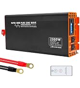 Amazon.co.jp: DATOUBOSS 12V2000W 純正弦波 インバーター 正弦波4000W