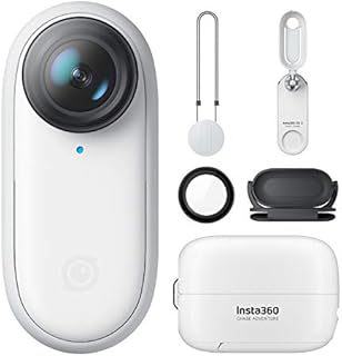 Insta360 GO 2 (64GB Version) Waterproof Action Camera with Multifunction Case (Charge/Remote/Tripod) for Youtube Vlog Instagram