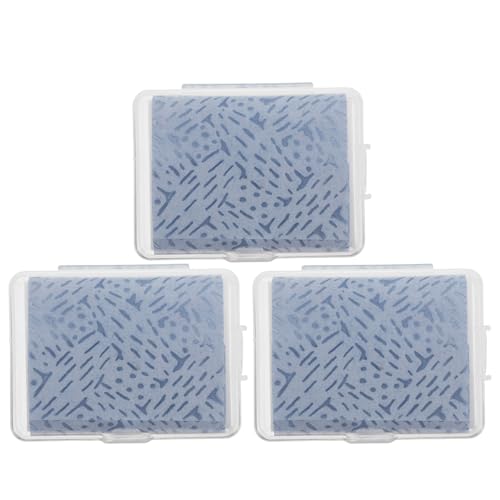 CIMAXIC 3 Sets Wet Pallets for Painting Miniatures: Moisture-Preserving Wet Palette with Reusable Tray and Watercolor Mixing Paper for Home Art Studio