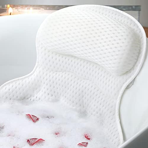 Ozyalo Bath Pillows for Tub, Luxury Bathtub Pillow for Head & Neck Support