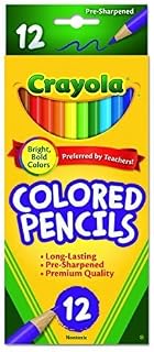 Crayola 68-4012 Colored Pencils, 12-Count, Pack of 8, Assorted Colors