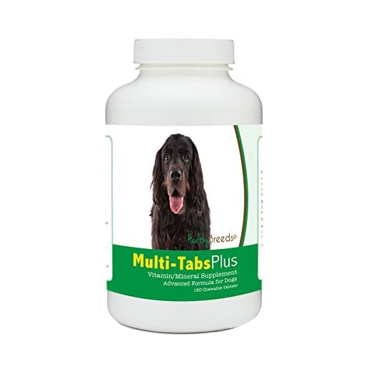 Healthy Breeds Gordon Setter Multi-Tabs Plus Chewable Tablets 180 Count
