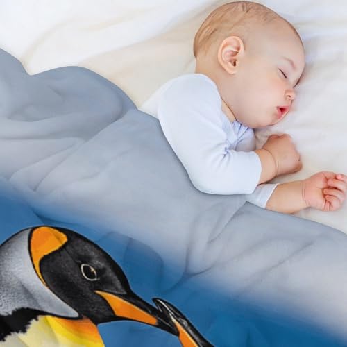 Plaid pingouin en flanelle pour instaurer une ambiance cocooning - 8