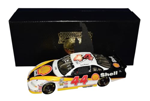 Autographed 1998 Tony Stewart 44 Shell Racing - Pontiac Busch Series (Vintage) RCCA Elite Signed Action 1/24 Scale NASCAR Car Diecast with COA (0042 of only 1,200 produced)