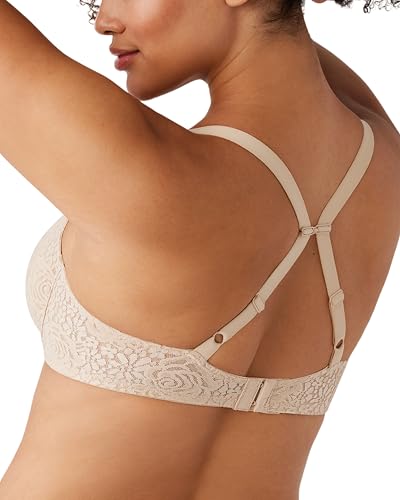 Image of Wacoal Women's Halo Lace Unlined Mid Coverage Underwire Bra, 851205