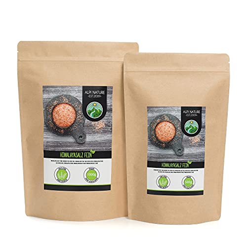 Roze kristalzout fijn (500g), bekend als Himalayazout uit de Khewra-zoutmijnen in Punjab, Pakistan, natuurlijk steenzout - Afbeelding 6