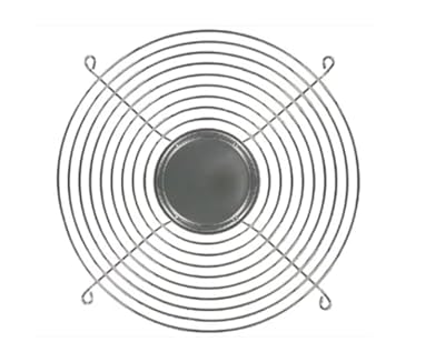 08127, Fan Accessories 254mm Wire Form Fan Guard, Bright Nickel Chrome Finish